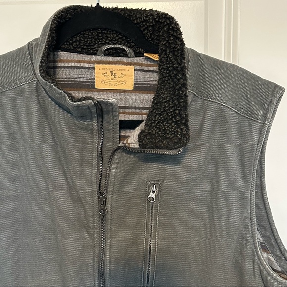 RedHead Jackets & Coats Red Head Ranch Charcoal Vest Mens Large G03